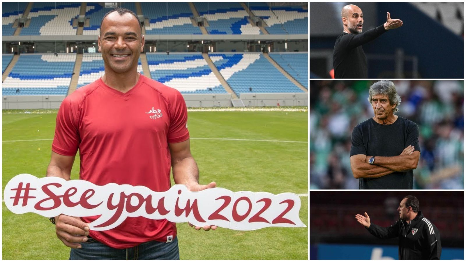 Cafú desvela tres candidatos a seleccionador de Brasil: "Rogerio Ceni, Guardiola y... ¡Pellegrini!"
