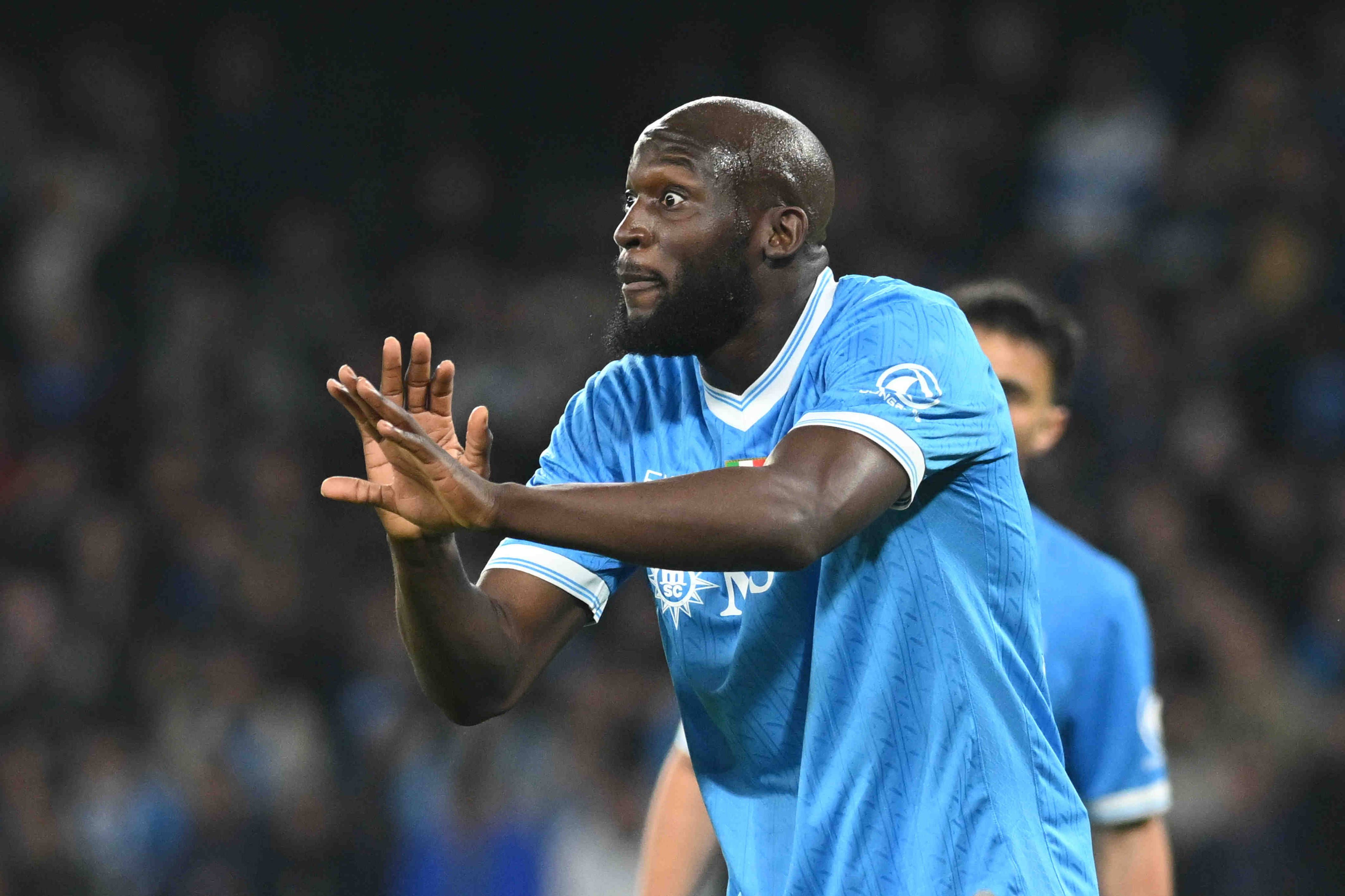 Lukaku, apartado del Nápoles: ruptura total con el club italiano