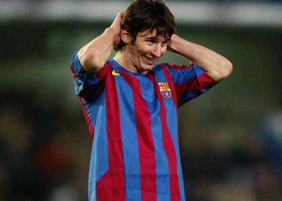 Messi no se olvida del Barcelona