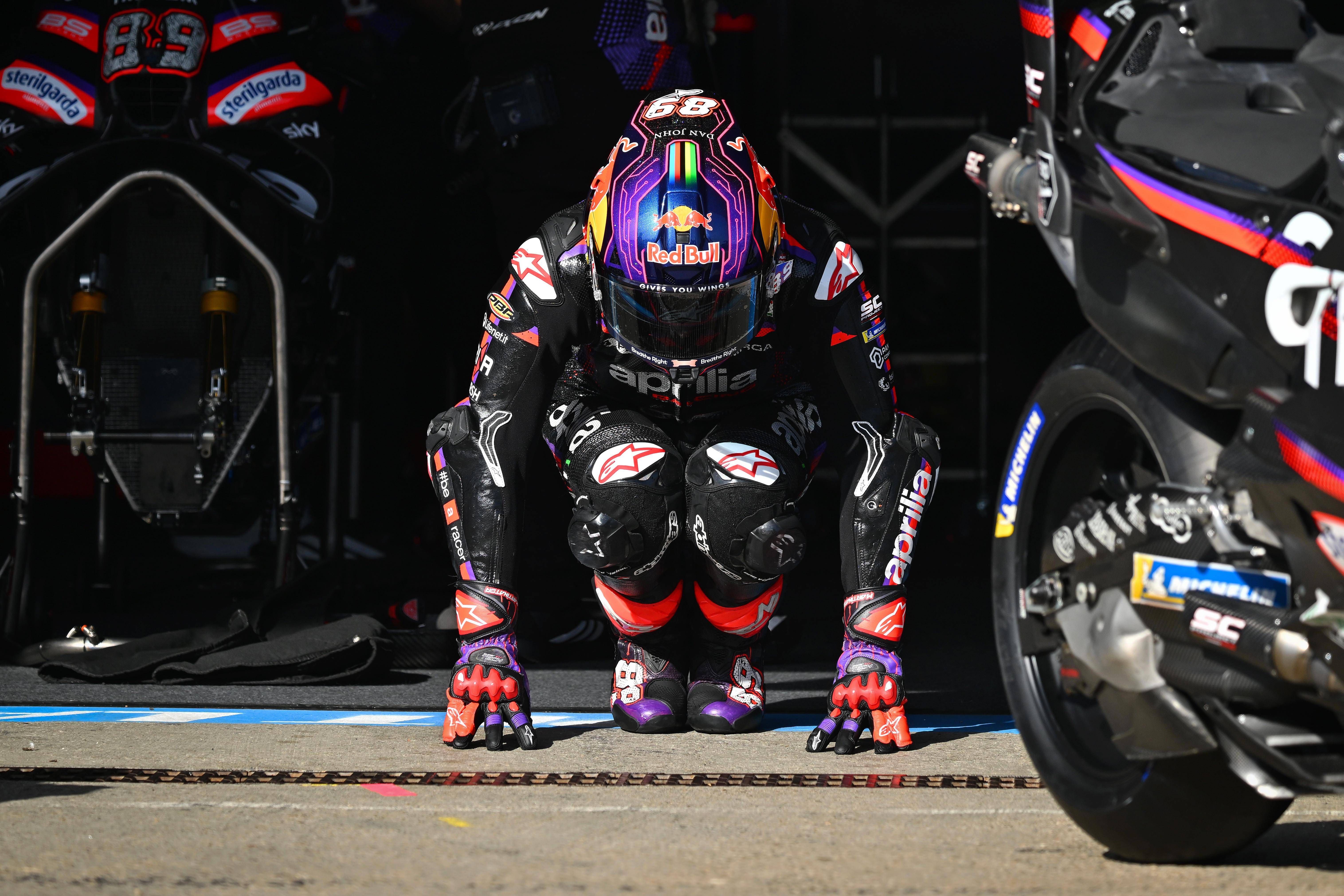 Jorge Martín confirma sus problemas en Jerez: "Quería reconfirmar que había algo extraño"