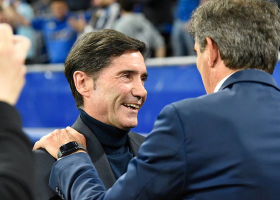 Marcelino y Almada coinciden en el análisis: "Si un equipo mereció ganar, fue el Oviedo"