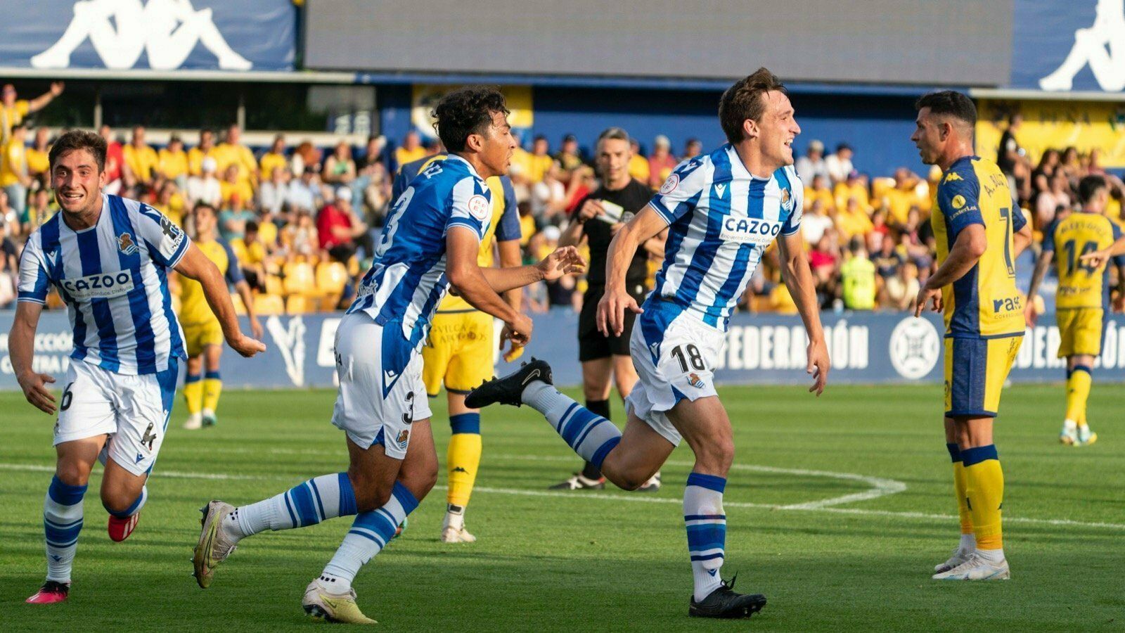 El Huesca pesca en la Real Sociedad