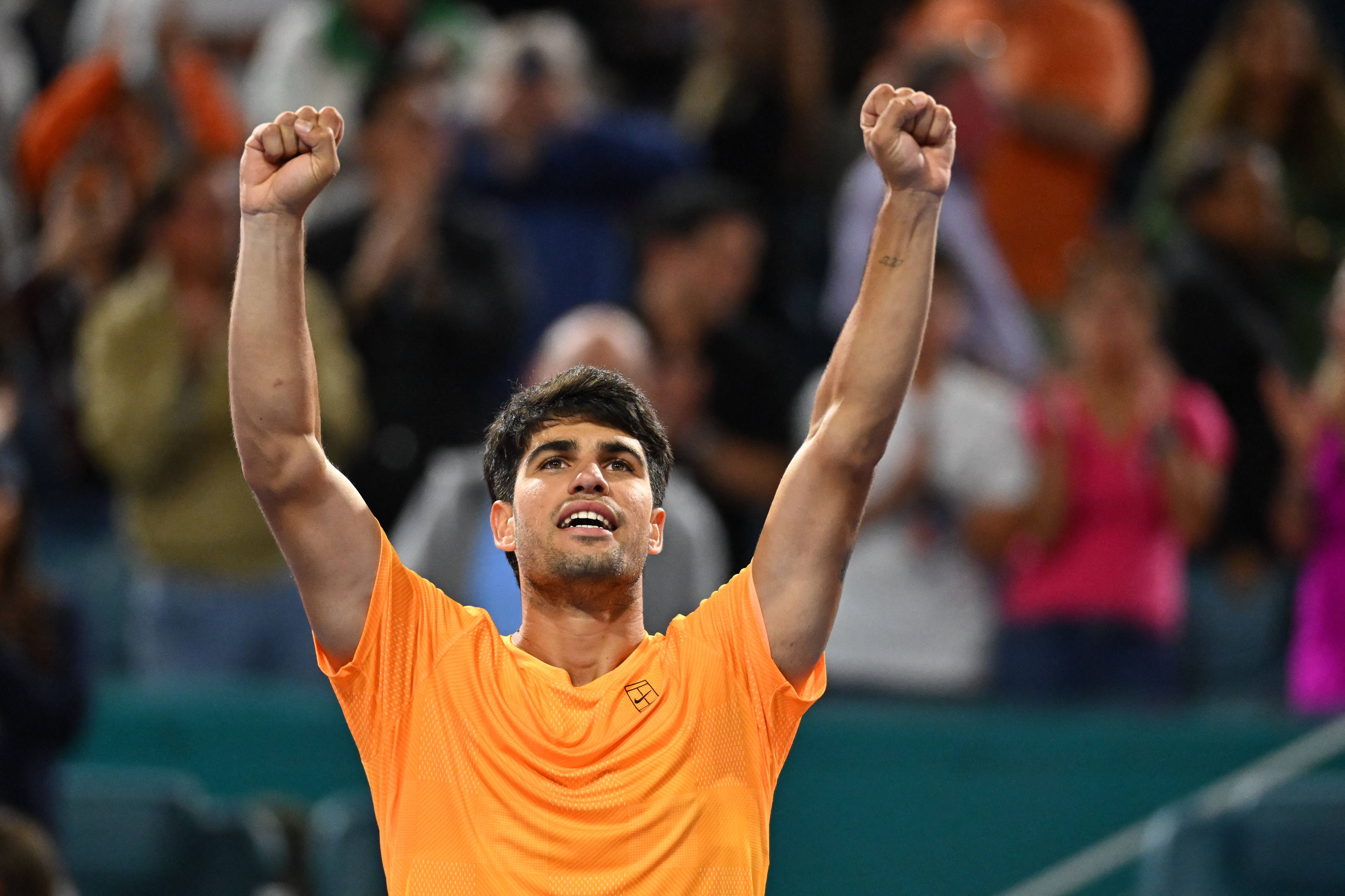 Alcaraz - Korda, resumen y resultado del partido de tercera ronda de Miami Open 2026