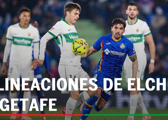 Elche - Getafe: alineaciones confirmadas, horario y dónde ver en tv hoy el partido de LaLiga EA Sports