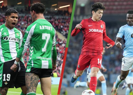 Así quedó la ida de cuartos de final de la Europa League: empate del Real Betis, dolorosa derrota del Celta y el Aston Villa cumple