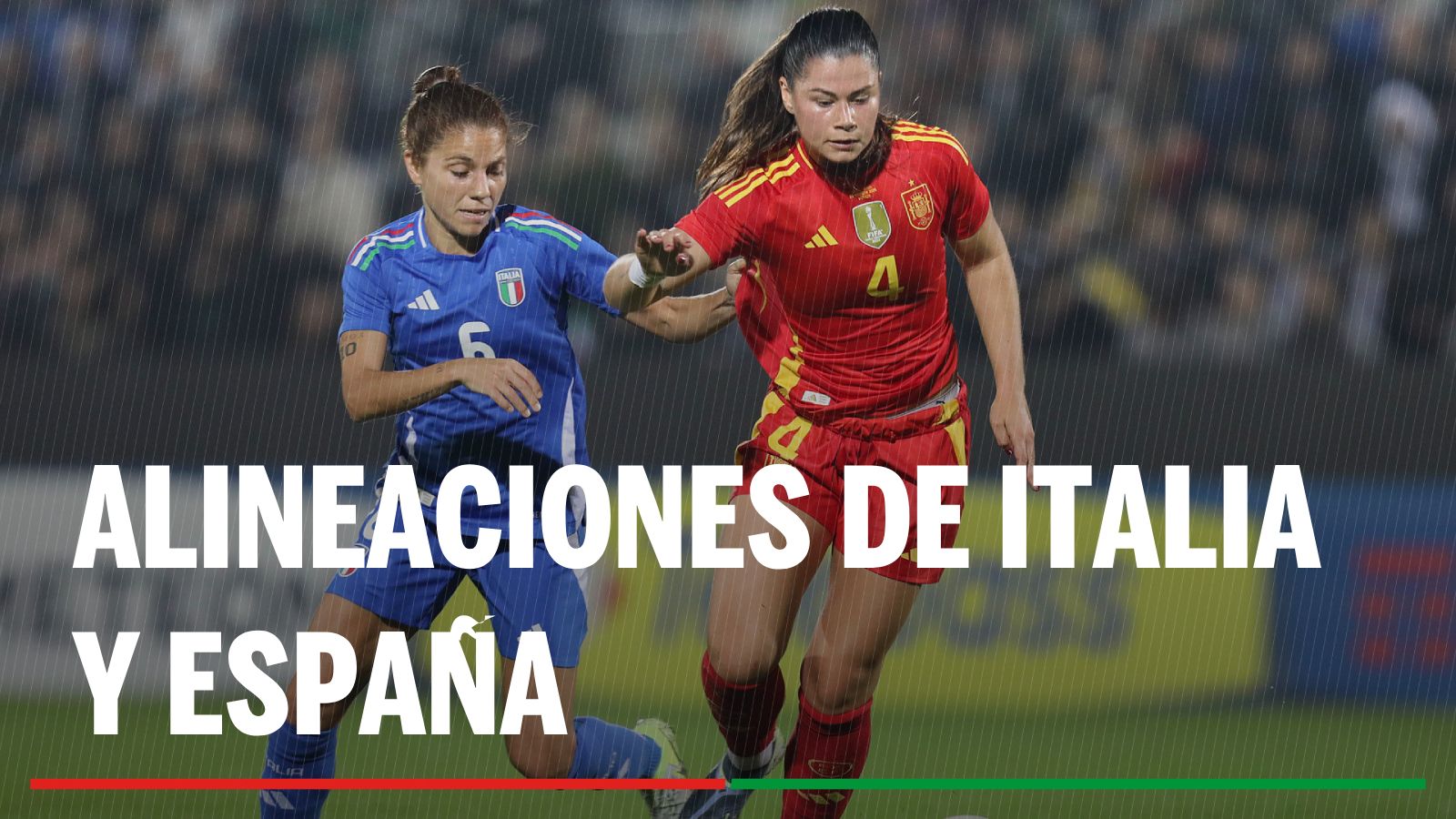 Alineaciones Italia - España: Alineaciones de Italia y España en la tercera jornada de la fase de grupos de la Eurocopa 2025