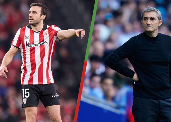 El 'hasta pronto' de Ernesto Valverde y Lekue en el Athletic Club