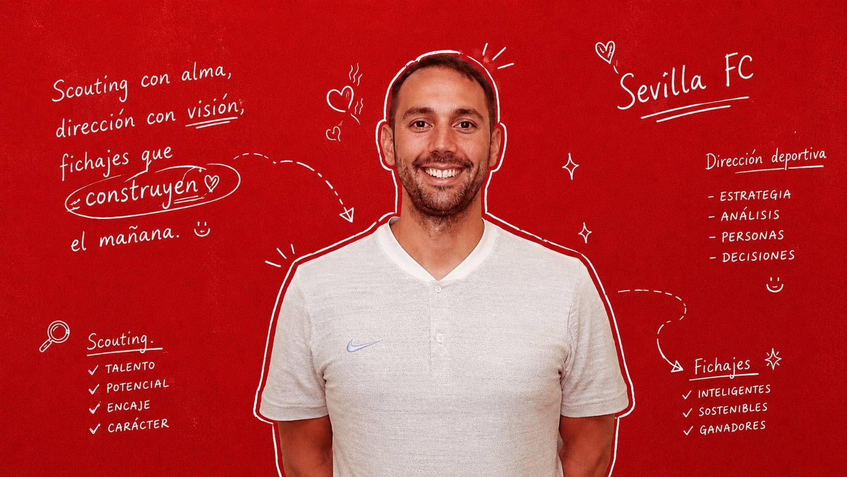 El futuro director de fútbol del Sevilla: "Marc Boixasa llegó cuando no había nada y realizó un buen trabajo"