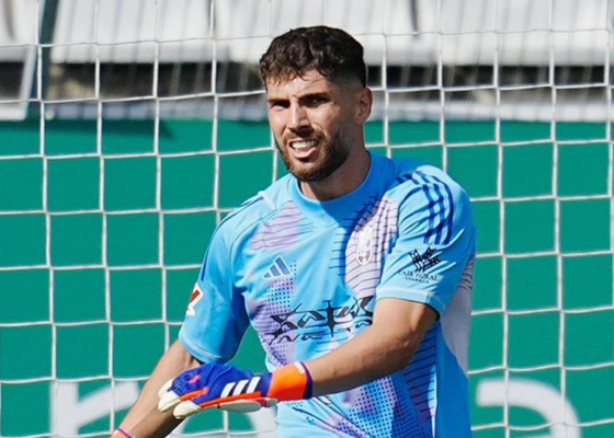 Luca Zidane y el duro palo a la portería del Granada