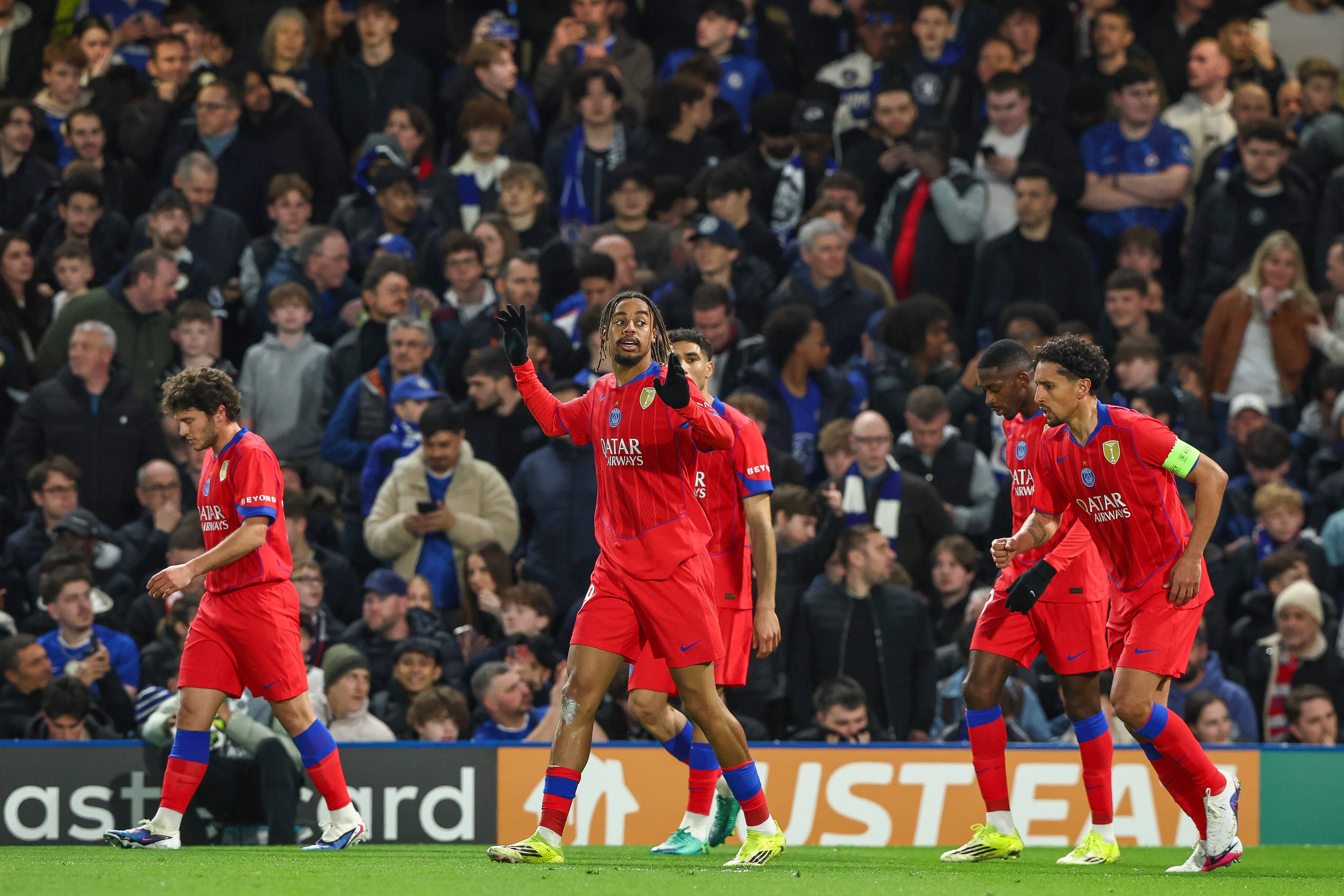 Así quedó la vuelta de los octavos de final de la Champions League: el PSG arrasa al Chelsea y el Sporting tiró de épica ante el Bodo