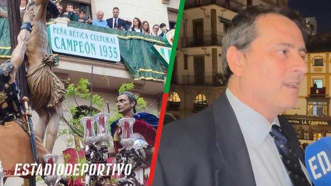 Cuando la Semana Santa y el Betis se unen en su lugar más mágico: "Es el corazón de los béticos"
