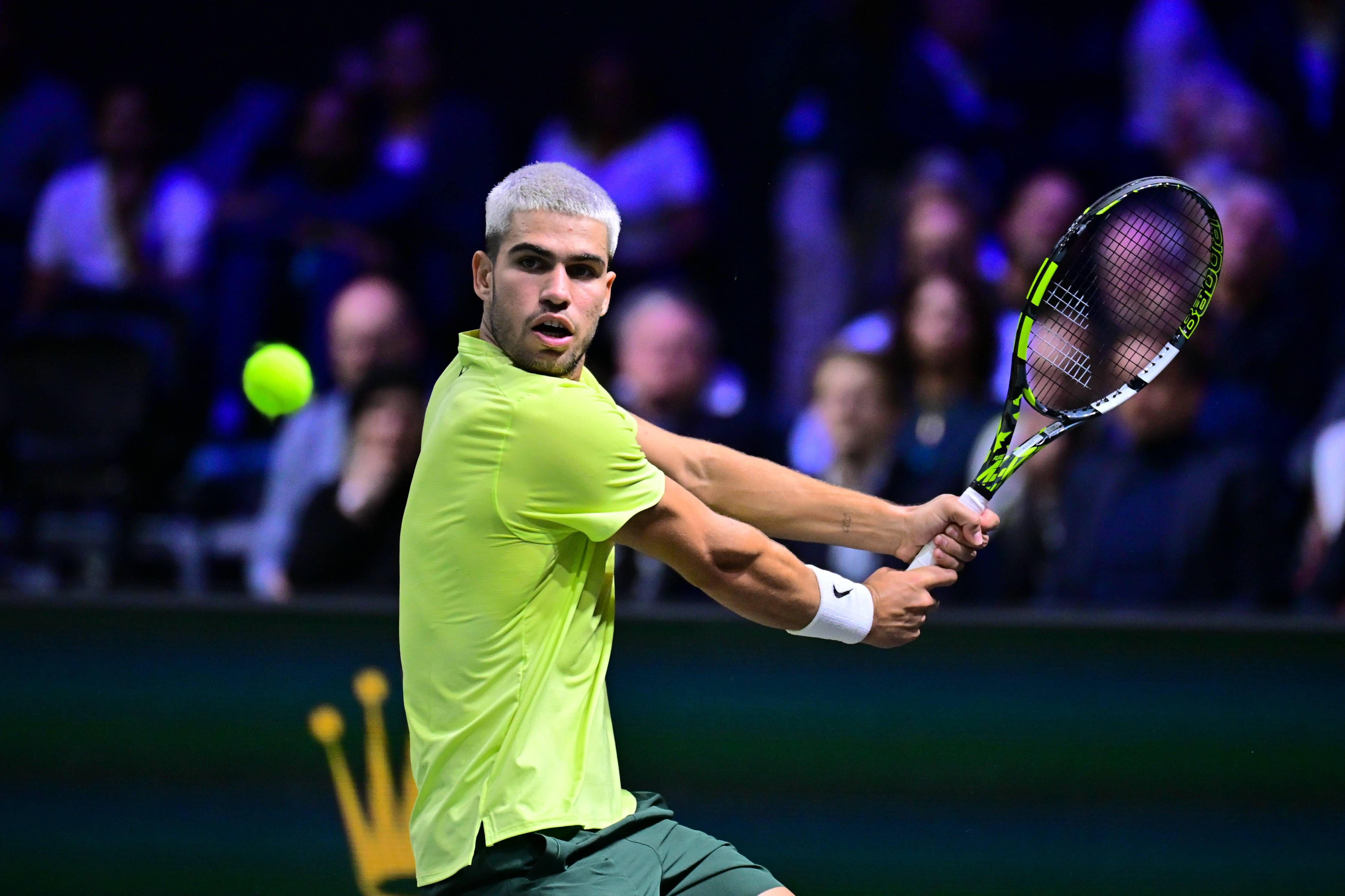 Alcaraz – De Miñaur : Horario, canal y dónde ver en TV y online el partido debut de Carlos Alcaraz en las ATP Finals