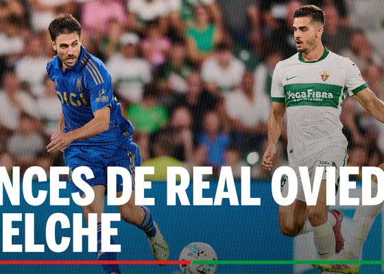 Oviedo - Elche: alineaciones, horario y donde ver en tv el partido de LaLiga EA Sports