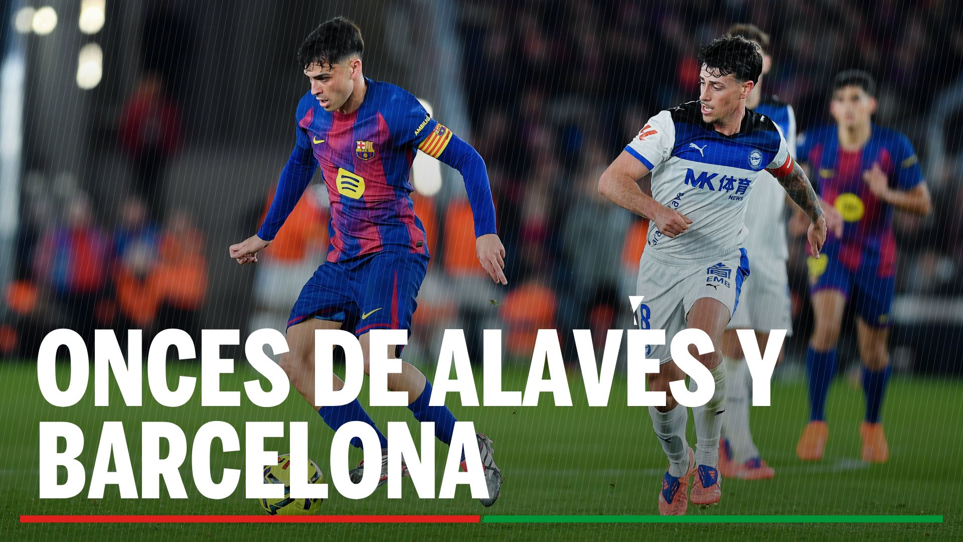 Alavés - Barcelona: alineaciones, horario y donde ver en tv el partido de la jornada 36 en LaLiga EA SPORTS
