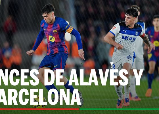 Alavés - Barcelona: alineaciones, horario y donde ver en tv el partido de la jornada 36 en LaLiga EA SPORTS