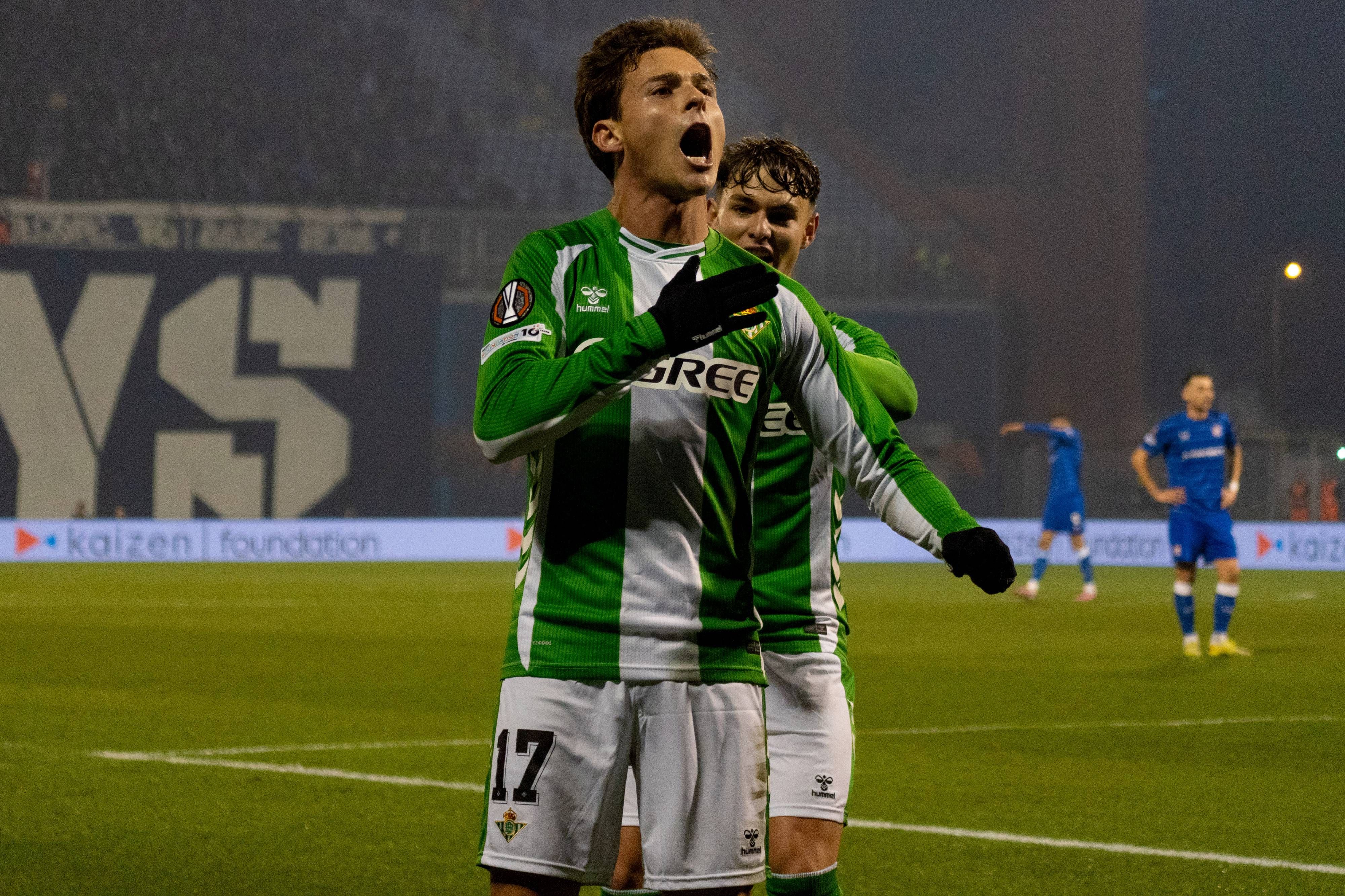 Dinamo Zagreb 1-3 Betis: Riquelme se proclama en Croacia