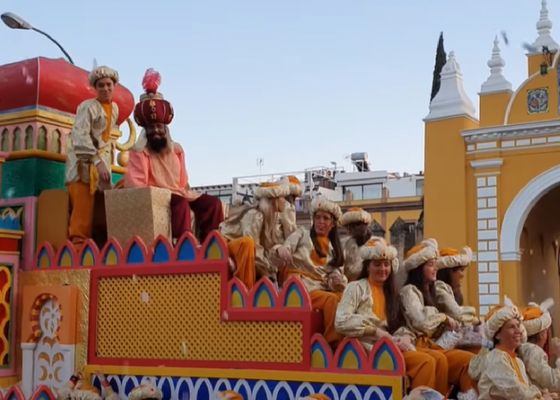 Las obras obligan a redefinir el recorrido de la Cabalgata y del Heraldo en Sevilla 