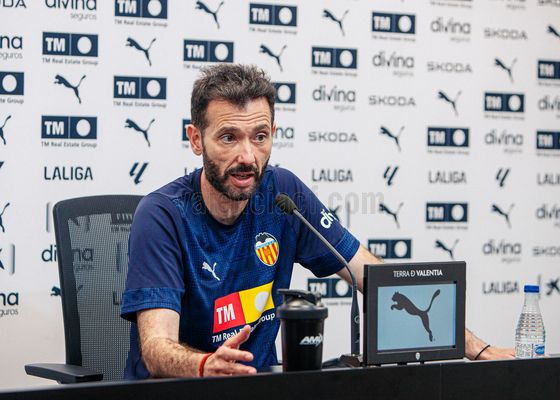 Corberán y los días libres del equipo: "Contra el Celta llegamos tras diez días entrenando y perdimos 1-4"