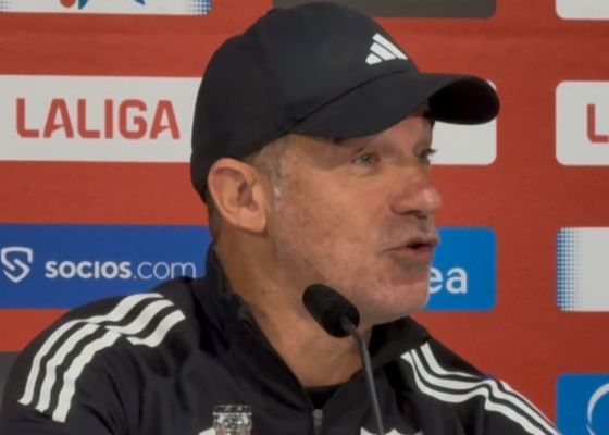 Luis García Plaza responde a las opciones europeas del Sevilla y manda un aviso: "Es mentira, no estamos salvados" 