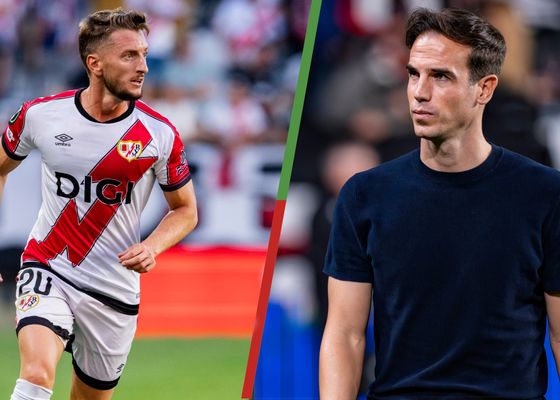 La discusión entre Íñigo Pérez y Balliu durante la eliminatoria de Copa del Rey ante el Alavés