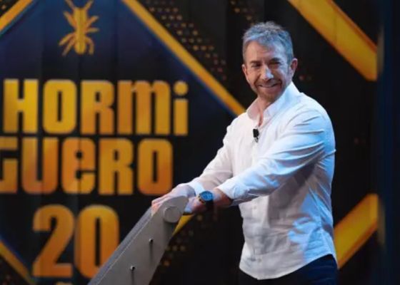Pablo Motos, como Jimmy Kimmel en 'El Hormiguero'