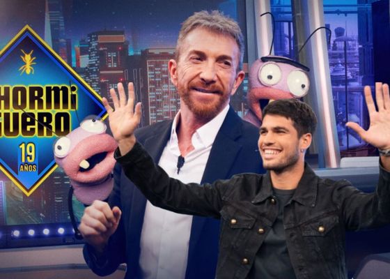 Carlos Alcaraz, nuevo 'miembro' de El Hormiguero de Pablo Motos