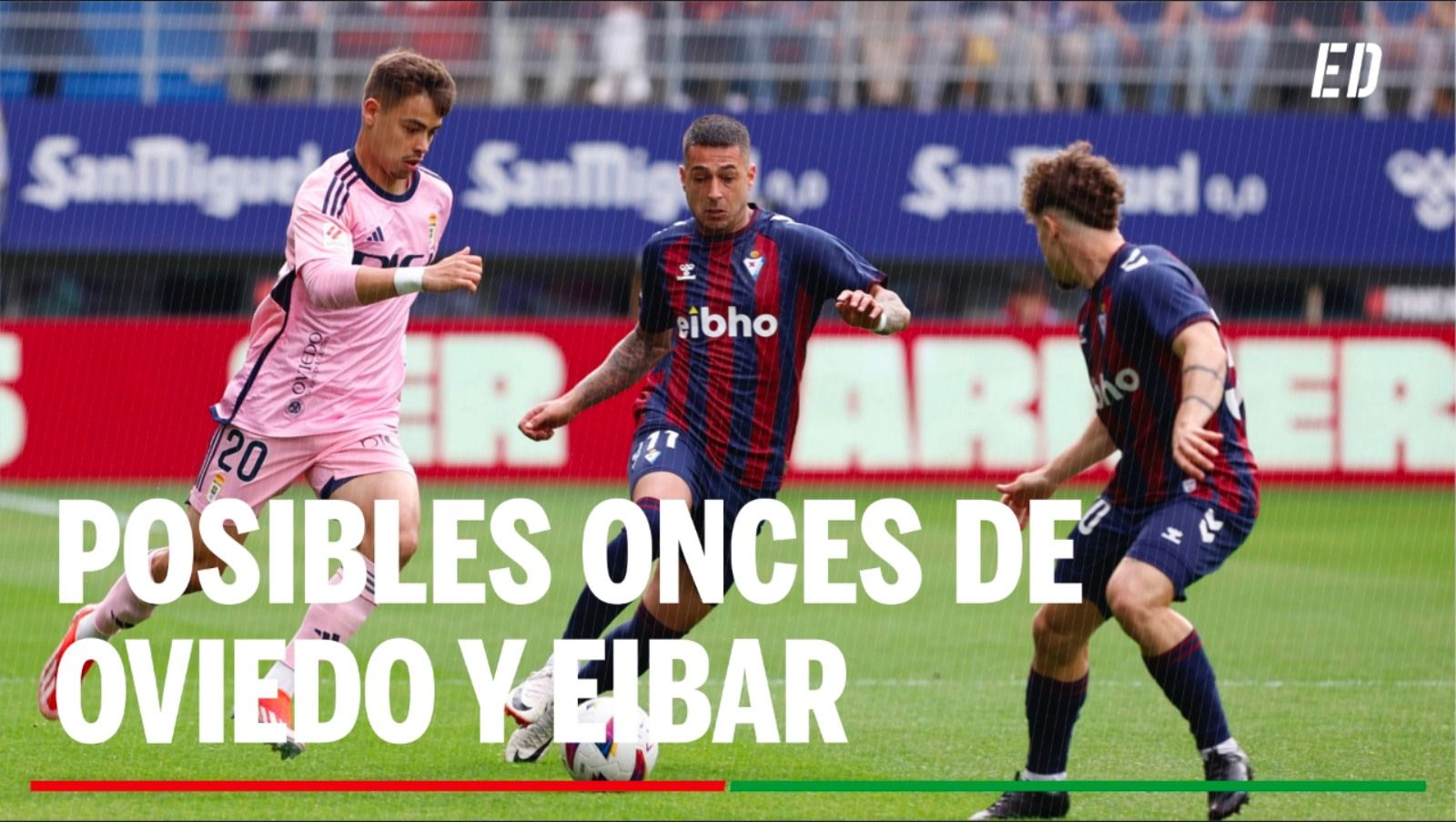 Alineaciones Real Oviedo - SD Eibar: Alineación posible de Oviedo y Eibar en el partido de hoy del playoff ascenso a Primera