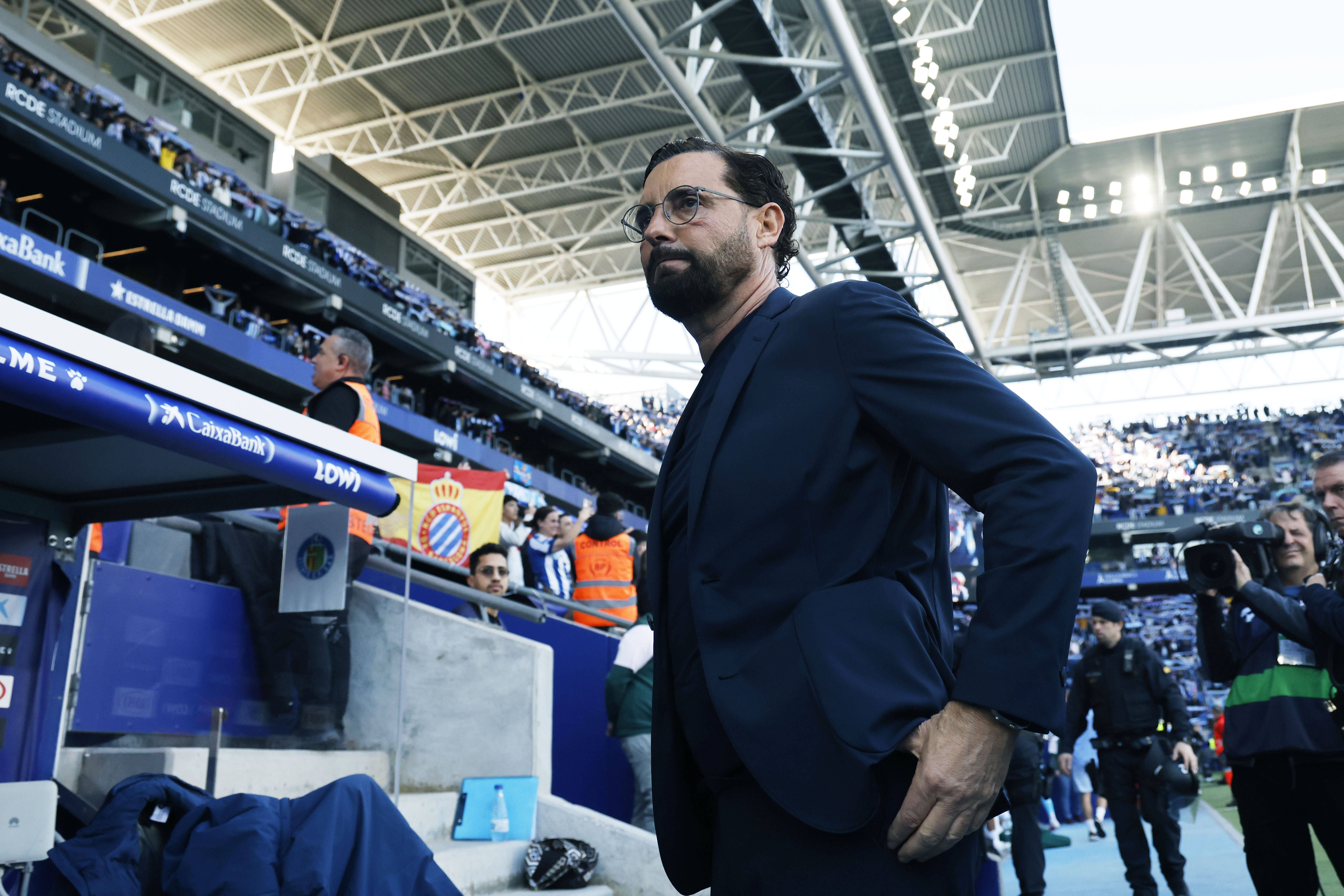 Los partidos de sanción que puede recibir Bordalás por su expulsión ante el Espanyol