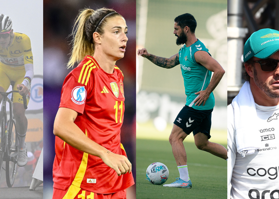 Isco, Alexia Putellas, Pogacar y Fernando Alonso, protagonistas