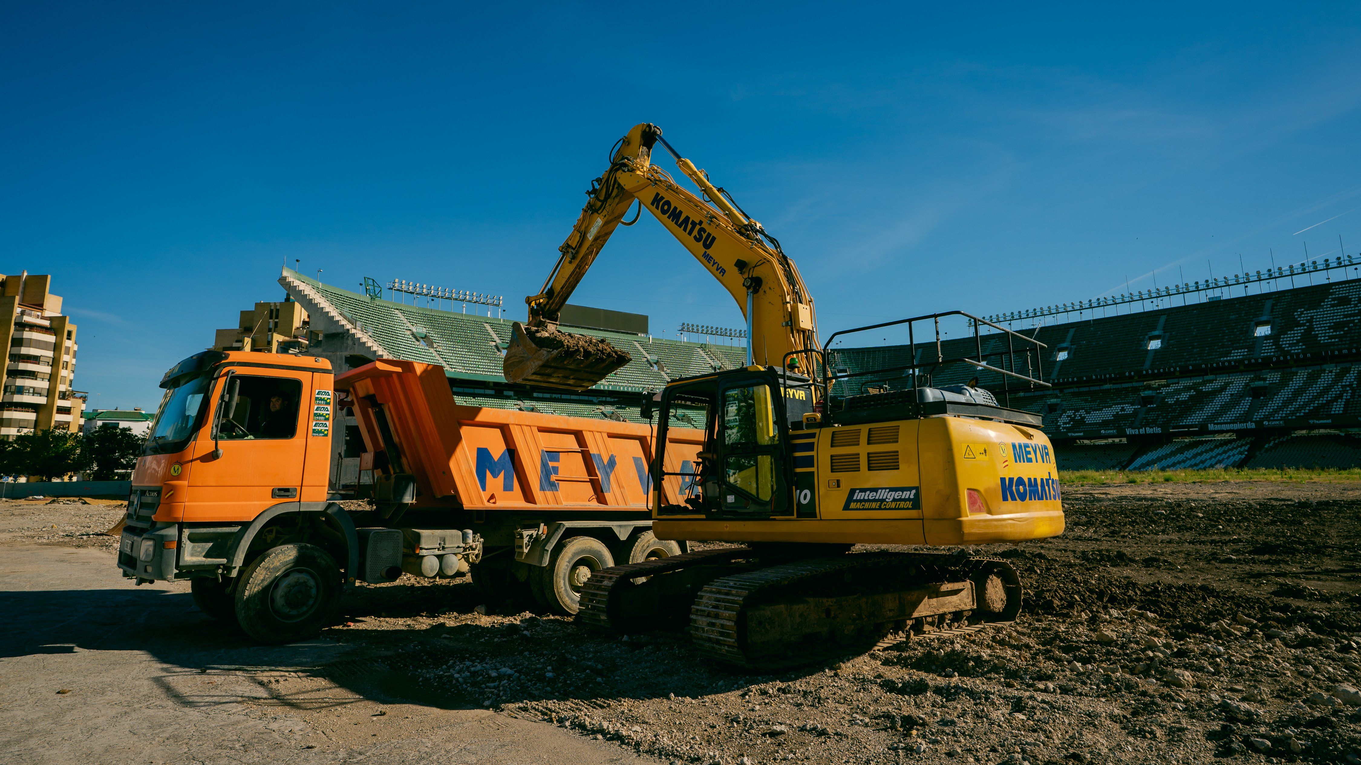 Arrancan las obras de construcción del nuevo Estadio Benito Villamarín