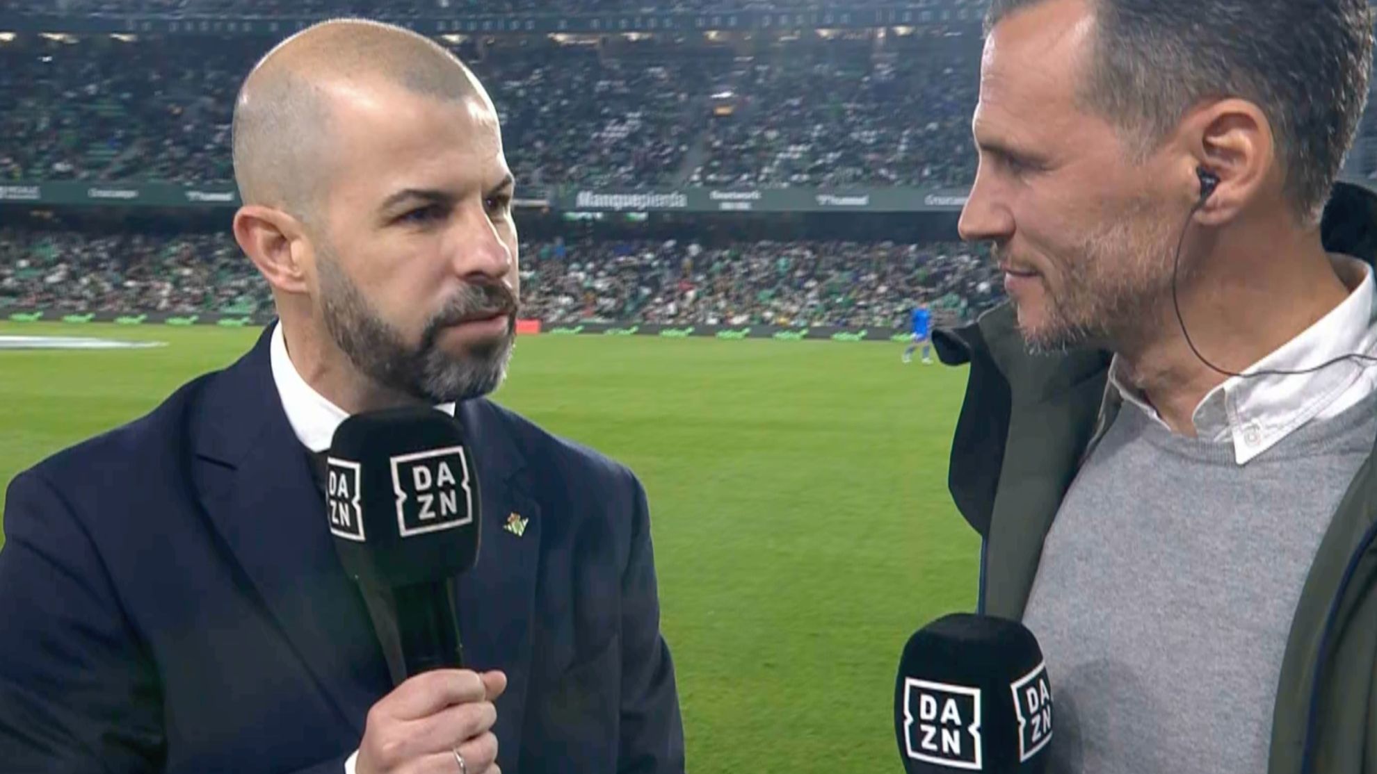 Manu Fajardo esboza la Champions y regatea con Sergi Altimira: "No sabemos nada del RB Leipzig" 