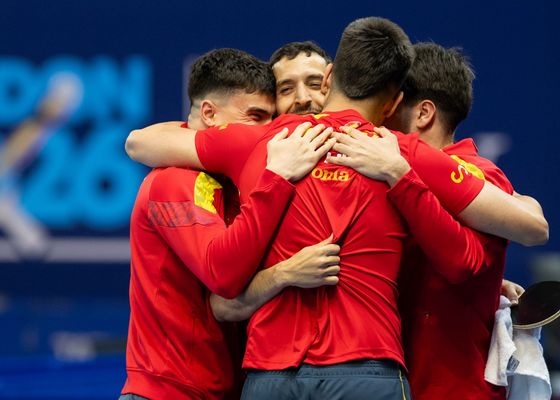 Una de cal y otra de arena para España en el Mundial de tenis de mesa