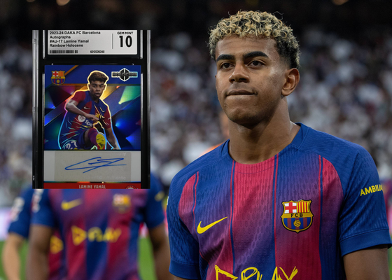El cromo firmado por Lamine Yamal que vale una fortuna