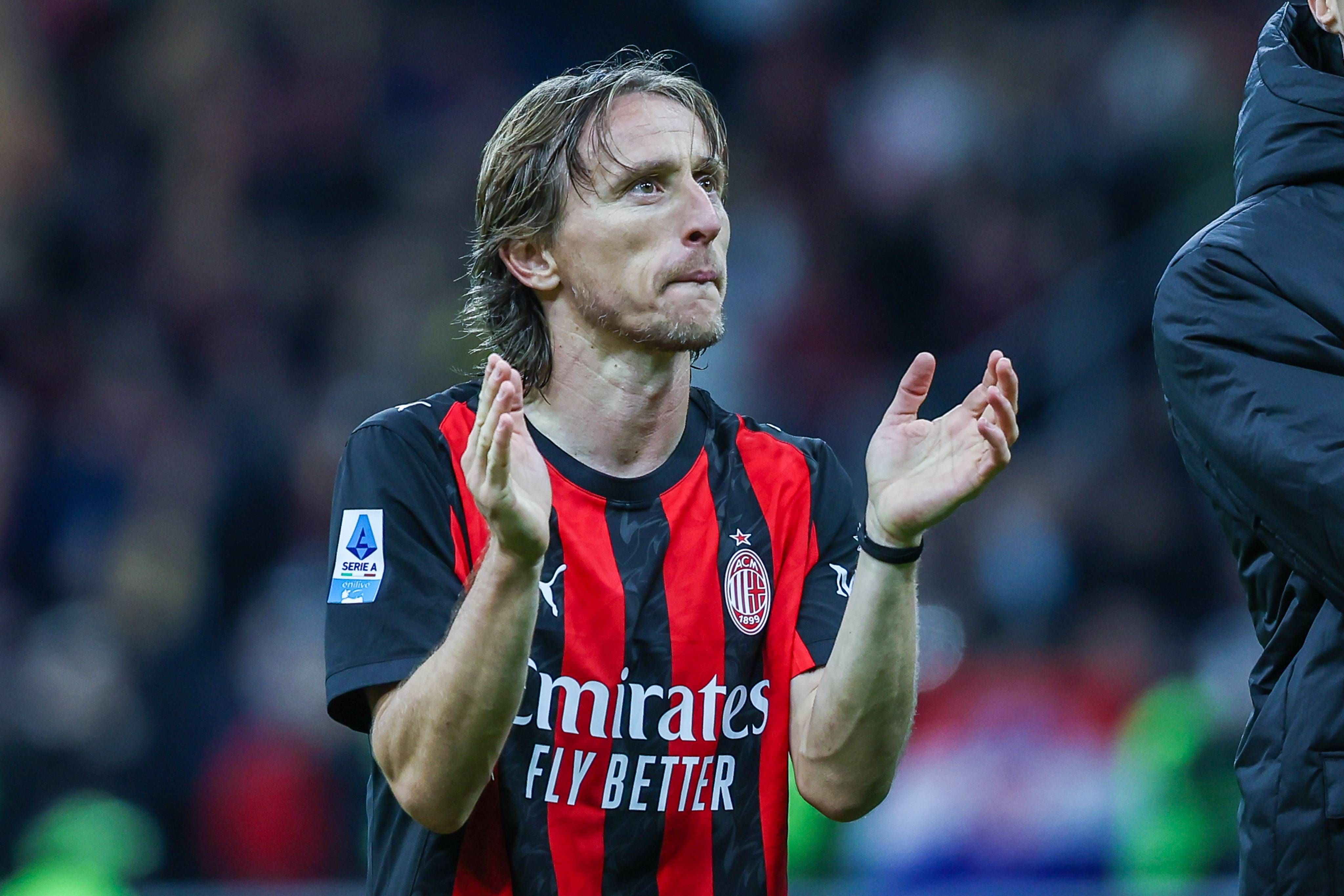 El Milan activa la opción para mantener a Modric una temporada más