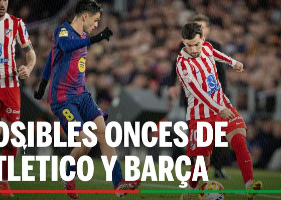 Alineaciones Atlético de Madrid - Barcelona: Alineaciones del Atlético y Barça en el partido de hoy de LaLiga EA Sports