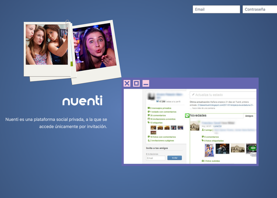 'Nuenti': Vuelve la red social española que fue testigo de tus primeras fotos en el espejo