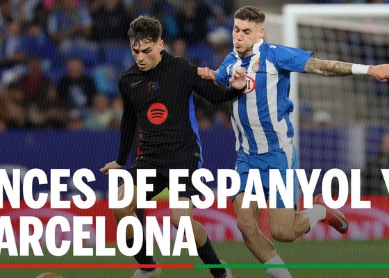 Alineaciones Espanyol - Barcelona: Alineación de Espanyol y Barcelona en el partido de la jornada 18 de LaLiga