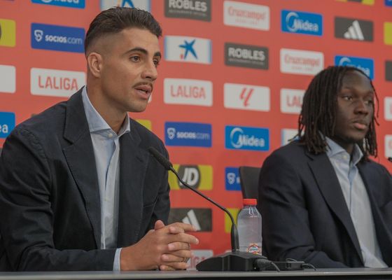 De tener a “Carriço como referente” a la “presencia física en el campo”: la presentación de Cardoso y Mendy