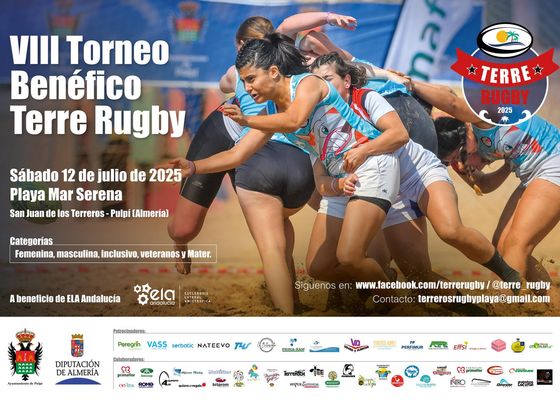 La octava edición de TERRERUGBY consolida un torneo único que lucha contra el ELA