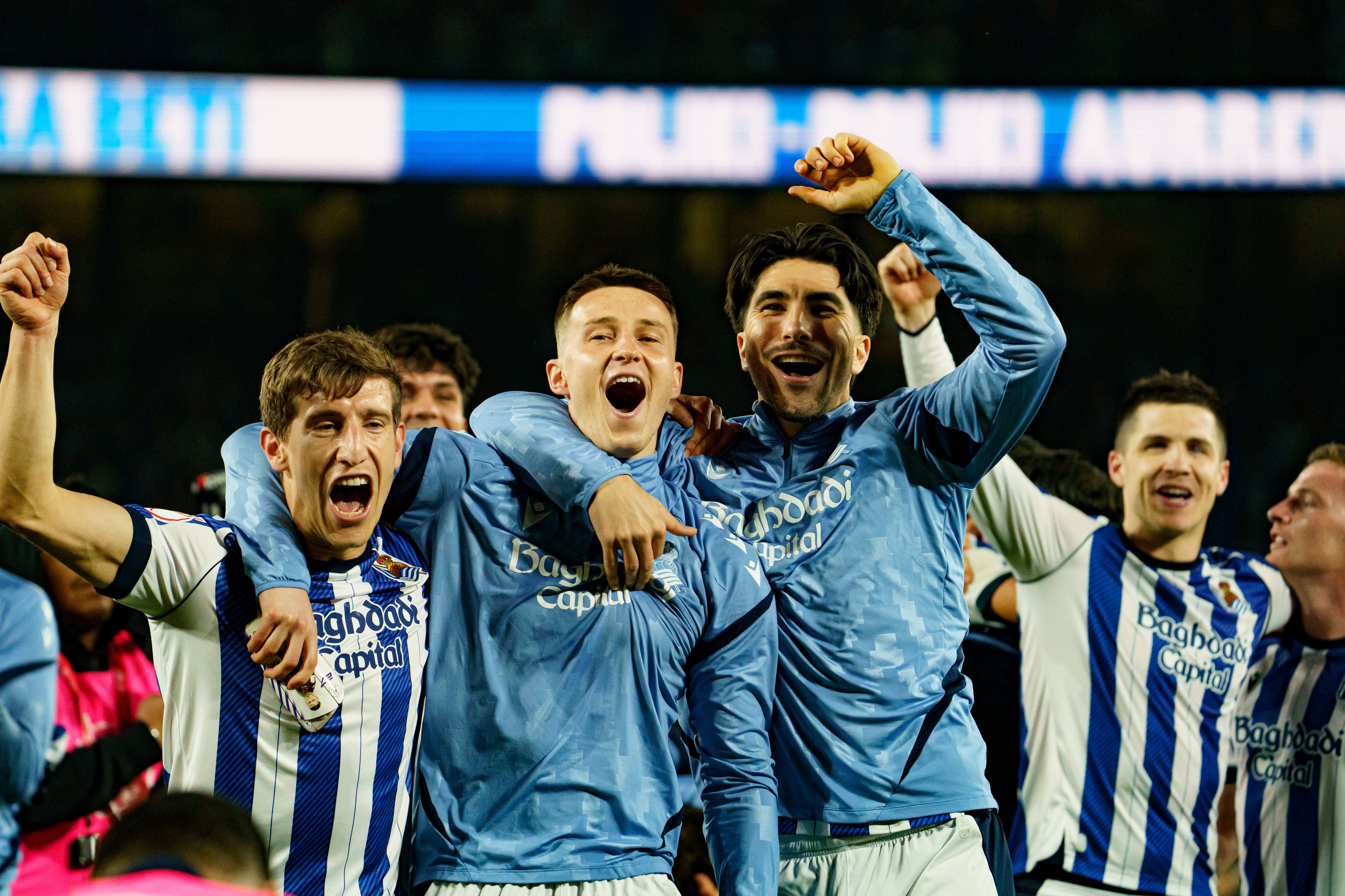 La Real Sociedad hace un llamamiento a "todo Guipúzcoa" para que vaya a la final de Copa del Rey: "Puede pasar"