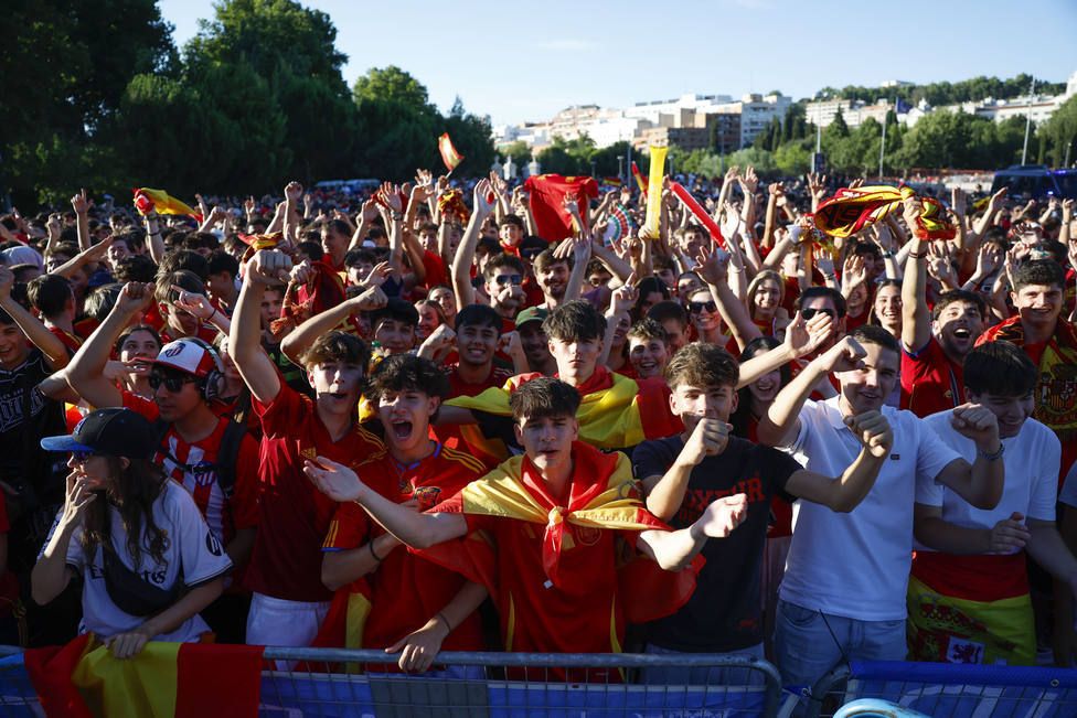 Pantallas gigantes para ver la final de España: Sevilla, Madrid, Cataluña, País Vasco...