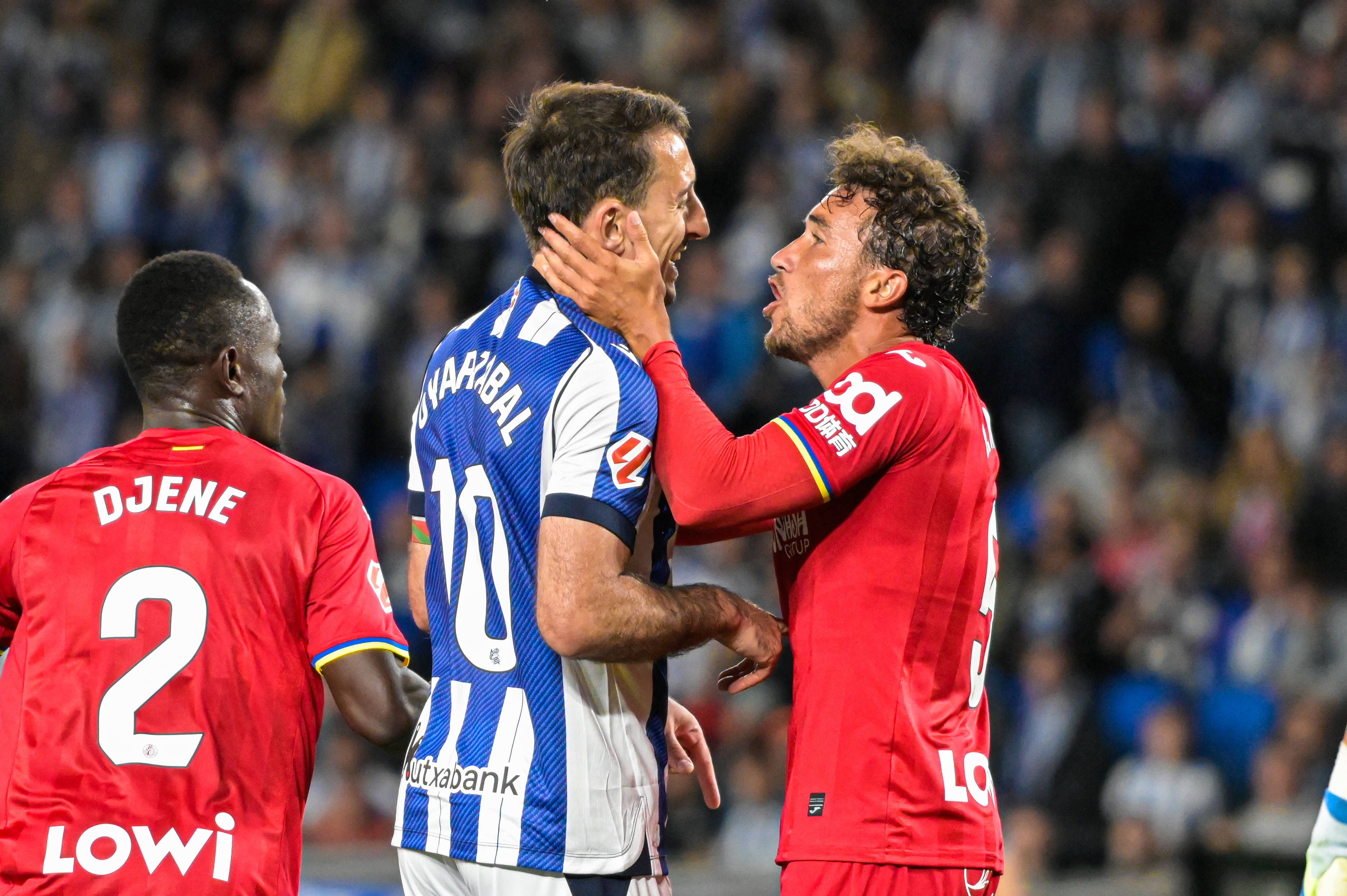 ¿Qué le dijo Oyarzabal a Juan Iglesias? El capitán de la Real Sociedad fue a pedir explicaciones al vestuario del Getafe