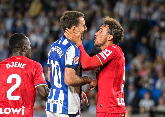 ¿Qué le dijo Oyarzabal a Juan Iglesias? El capitán de la Real Sociedad fue a pedir explicaciones al vestuario del Getafe