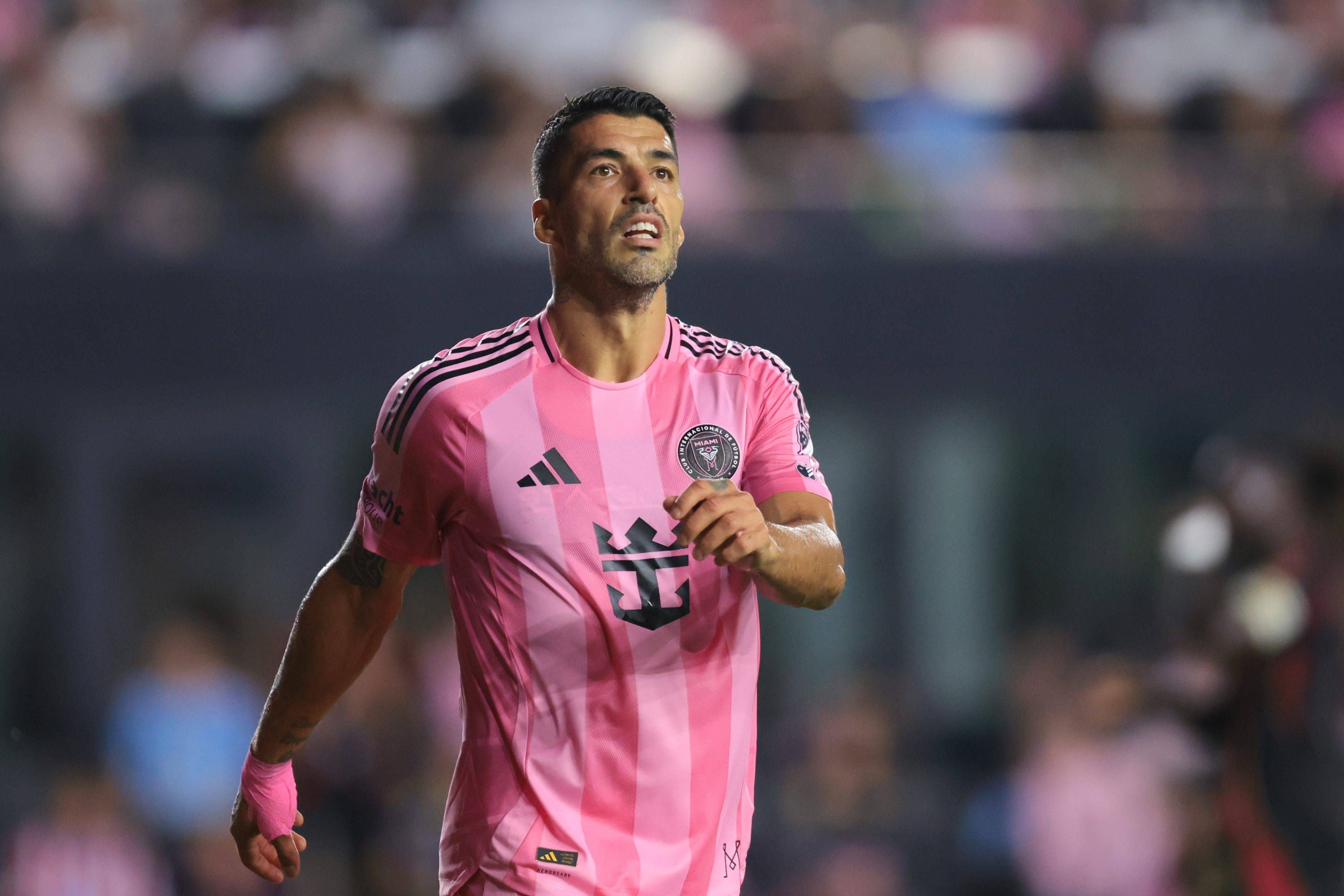 Luis Suárez suspendido con el Inter Miami por "conducta violenta"
