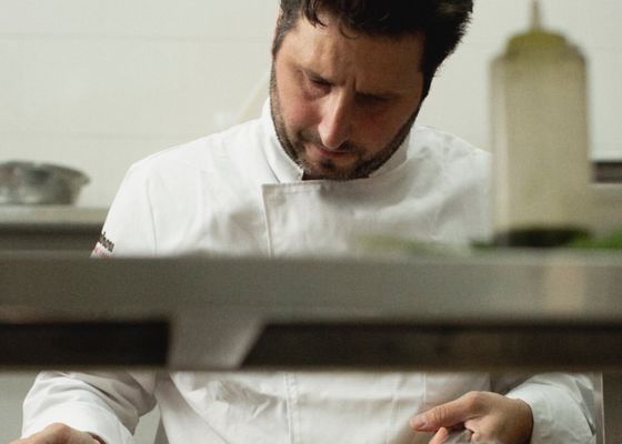 Javier Abascal, chef del restaurante Lalola, seduce a Alejandro Amenábar
