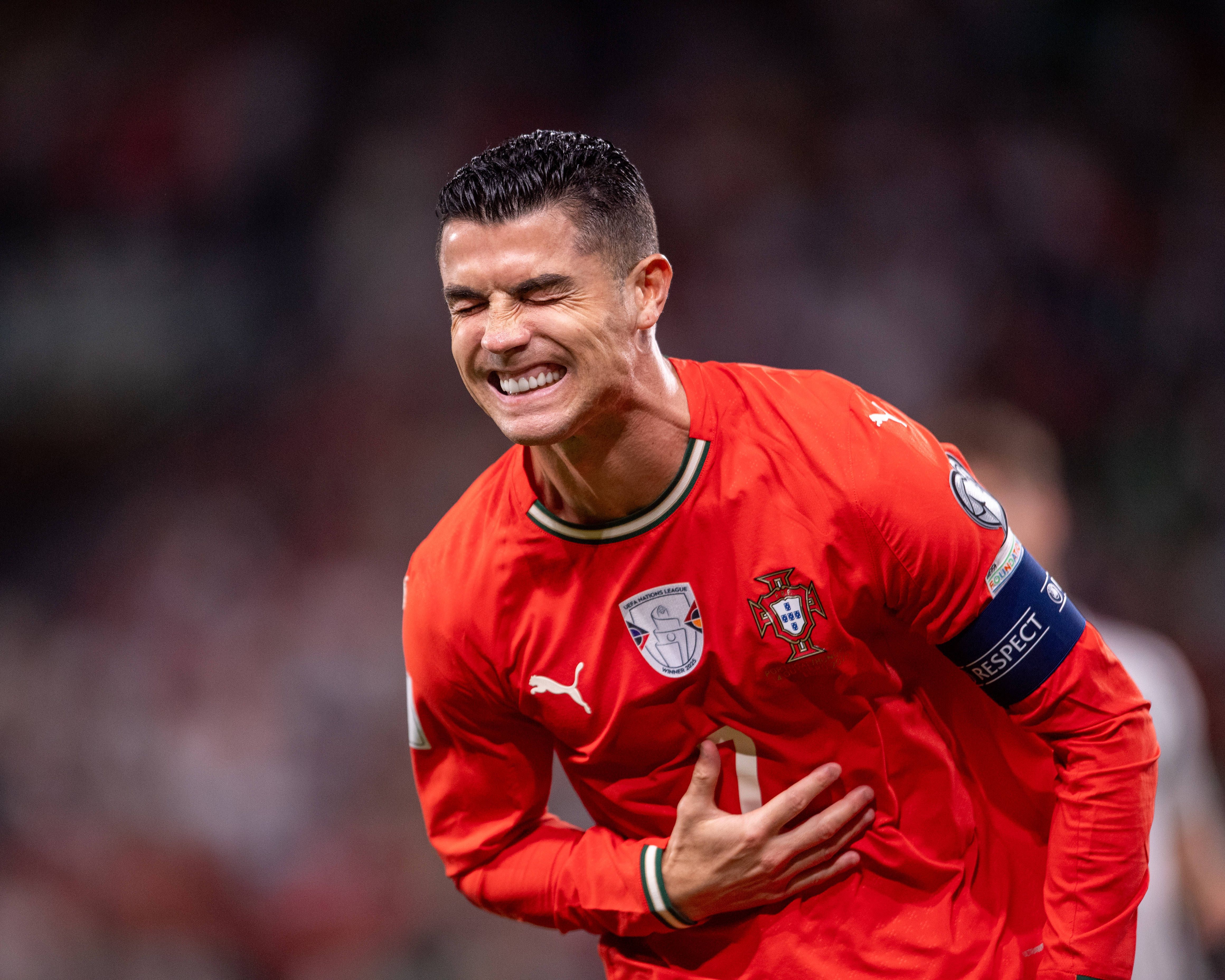 Al Nassr confirma la lesión de Cristiano Ronaldo y hay preocupación por su rodilla
