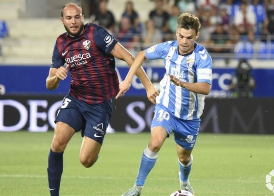 SD Huesca 1 - 0 Málaga CF: Poco fútbol y excesivo castigo