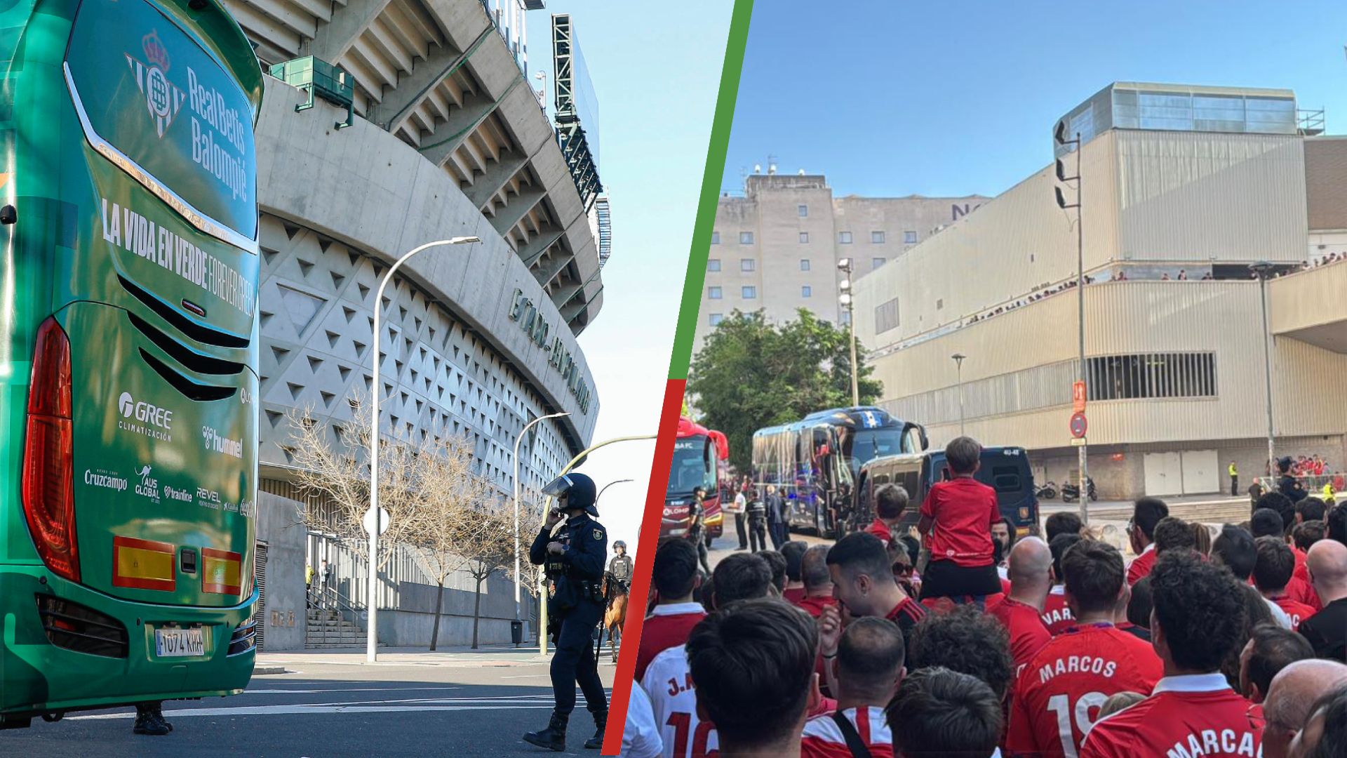 El Betis explota contra la Subdelegación del Gobierno y la Policía por el agravio con el Sevilla