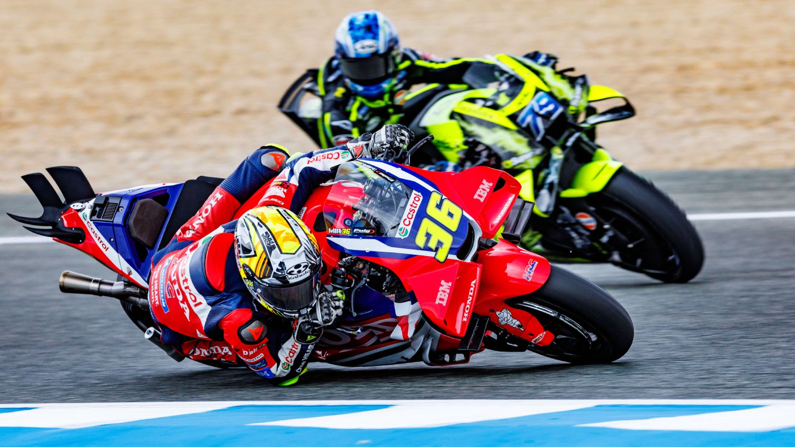 Joan Mir y Luca Marini llegan con todo a Le Mans