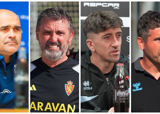 El experimento del nuevo entrenador en el Deportivo de La Coruña, Real Zaragoza, Castellón y Málaga